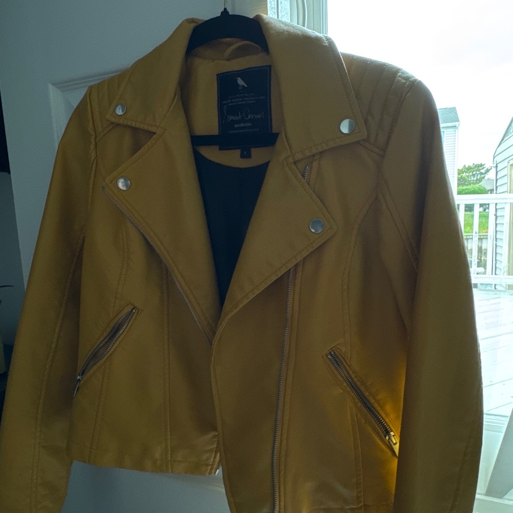 Leather jacket